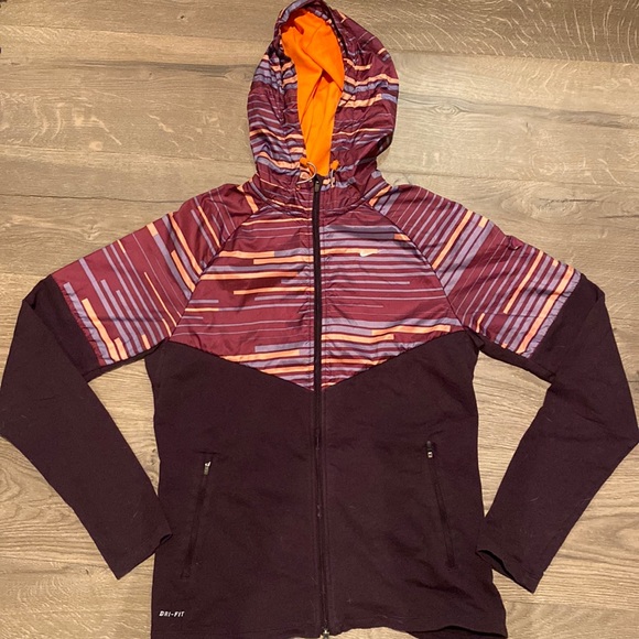 Nike Dri-fit running jacket.
